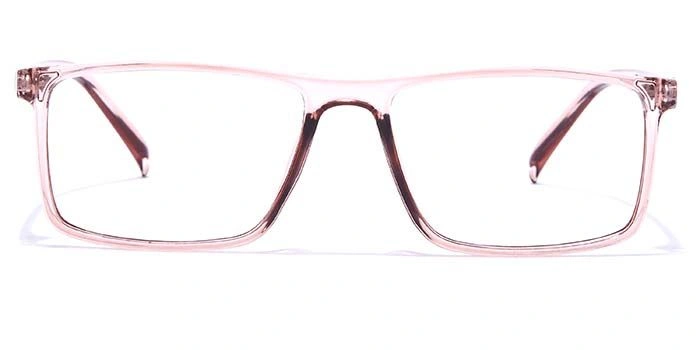 GRAVIATE by Coolwinks E23A7356 Glossy Pink Full Frame Rectangle Eyeglasses for Women-