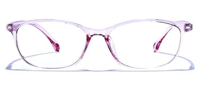 GRAVIATE by Coolwinks E23B6597 Glossy Pink Full Frame Rectangle Eyeglasses for Women-