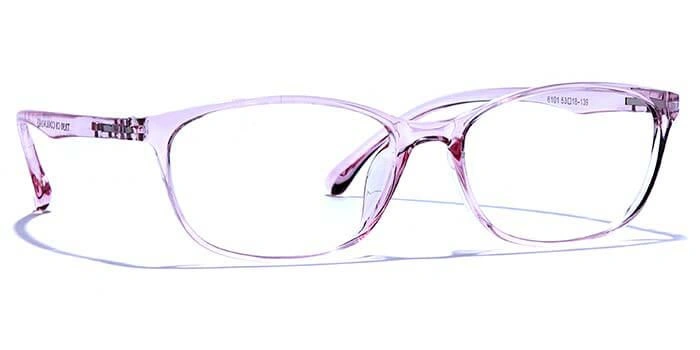 GRAVIATE by Coolwinks E23B6597 Glossy Pink Full Frame Rectangle Eyeglasses for Women-PINK-2