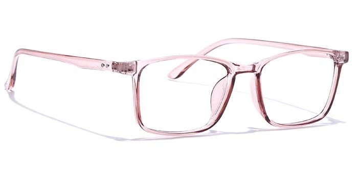 GRAVIATE by Coolwinks E23C7349 Glossy Pink Full Frame Rectangle Eyeglasses for Women-PINK-2