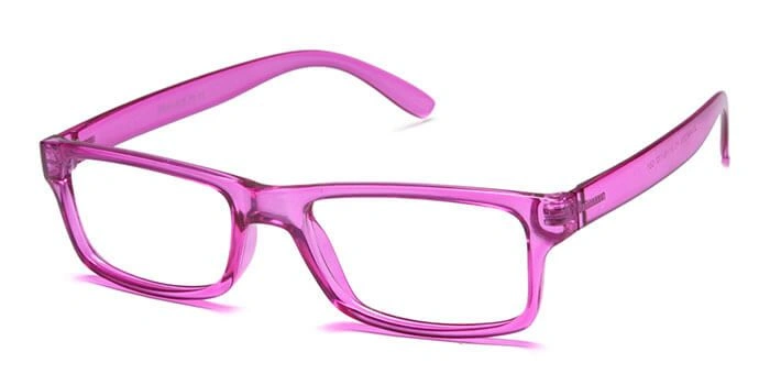 GRAVIATE by Coolwinks E23D4088 Glossy Pink Full Frame Rectangle Eyeglasses for Women-PINK-1