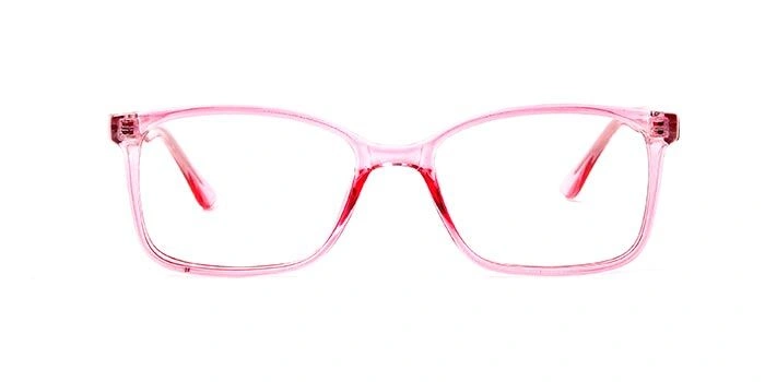 GRAVIATE by Coolwinks E23A5683 Glossy Pink Full Frame Retro Square Eyeglasses for Women-