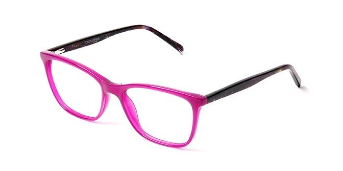 GRAVIATE by Coolwinks E23B5598 Glossy Pink Full Frame Retro Square Eyeglasses for Women-PINK-1