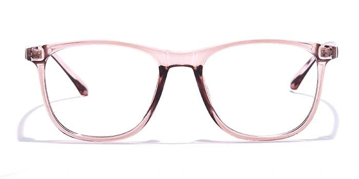 GRAVIATE by Coolwinks E23C7354 Glossy Pink Full Frame Retro Square Eyeglasses for Women-