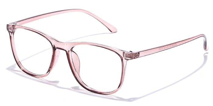 GRAVIATE by Coolwinks E23C7354 Glossy Pink Full Frame Retro Square Eyeglasses for Women-PINK-1