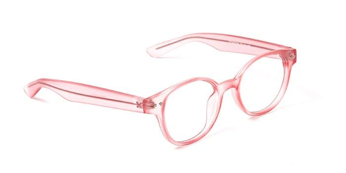 GRAVIATE by Coolwinks E23A5700 Matte Pink Full Frame Round Eyeglasses for Kids-PINK-2