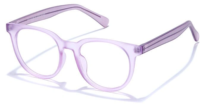 GRAVIATE by Coolwinks E23A6469 Matte Pink Full Frame Round Eyeglasses for Women-PINK-1