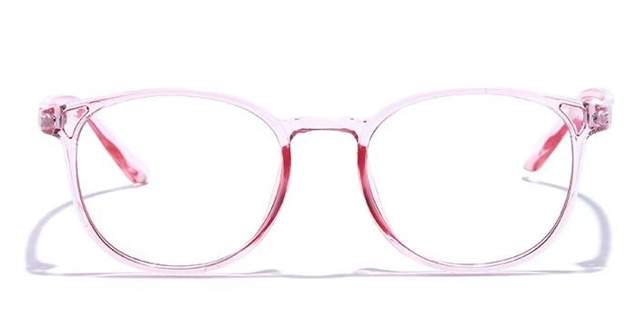 GRAVIATE by Coolwinks E23A7338 Glossy Pink Full Frame Round Eyeglasses for Women-