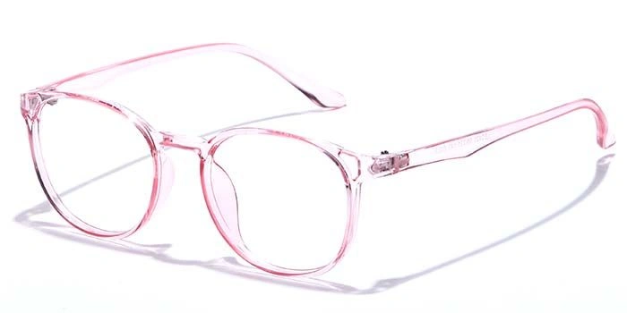 GRAVIATE by Coolwinks E23A7338 Glossy Pink Full Frame Round Eyeglasses for Women-PINK-1