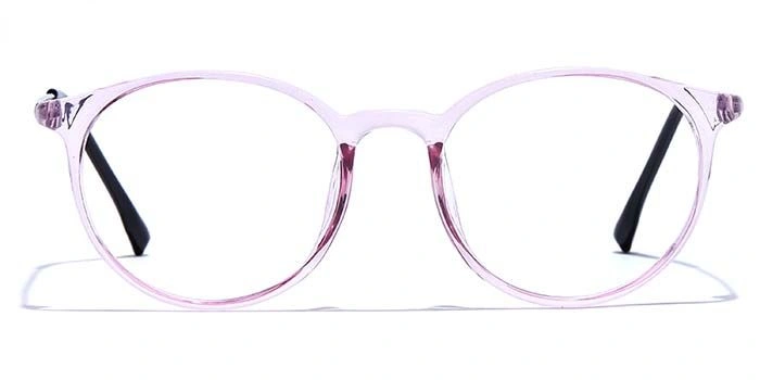 GRAVIATE by Coolwinks E23A7446 Glossy Pink Full Frame Round Eyeglasses for Women-