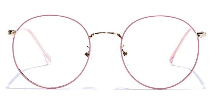 GRAVIATE by Coolwinks E23A7567 Glossy Pink Full Frame Round Eyeglasses for Women-