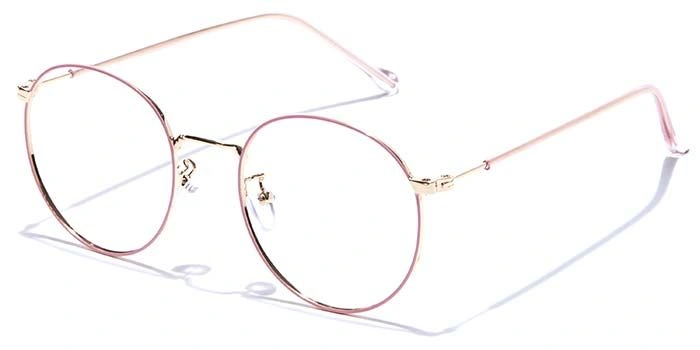 GRAVIATE by Coolwinks E23A7567 Glossy Pink Full Frame Round Eyeglasses for Women-PINK-1