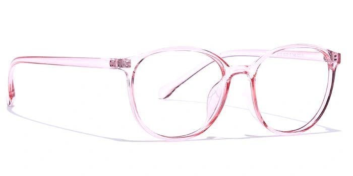 GRAVIATE by Coolwinks E23B7288 Glossy Pink Full Frame Round Eyeglasses for Women-PINK-2