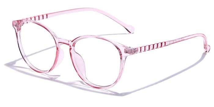 GRAVIATE by Coolwinks E23B7369 Glossy Pink Full Frame Round Eyeglasses for Women-PINK-1