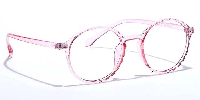 GRAVIATE by Coolwinks E23B7374 Glossy Pink Full Frame Round Eyeglasses for Women-PINK-2