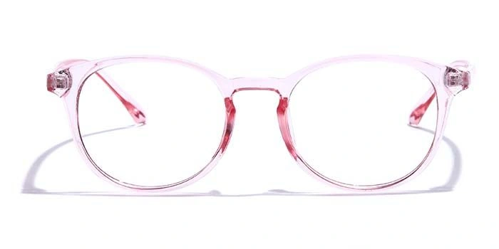 GRAVIATE by Coolwinks E23B7387 Glossy Pink Full Frame Round Eyeglasses for Women-