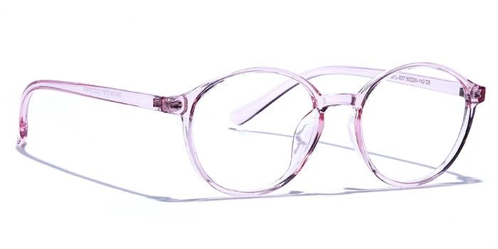 GRAVIATE by Coolwinks E23B7522 Glossy Pink Full Frame Round Eyeglasses for Women-PINK-2