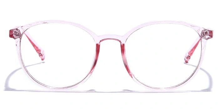 GRAVIATE by Coolwinks E23C7378 Glossy Pink Full Frame Round Eyeglasses for Women-