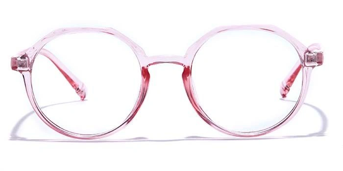 GRAVIATE by Coolwinks E23C7379 Glossy Pink Full Frame Round Eyeglasses for Women-