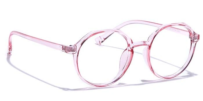 GRAVIATE by Coolwinks E23C7379 Glossy Pink Full Frame Round Eyeglasses for Women-PINK-2