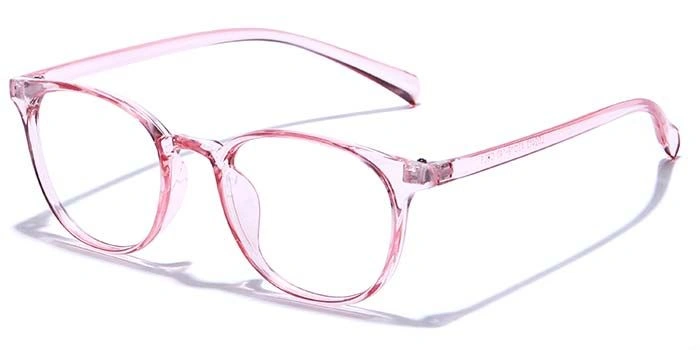 GRAVIATE by Coolwinks E23C7383 Glossy Pink Full Frame Round Eyeglasses for Women-PINK-1