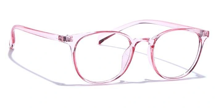 GRAVIATE by Coolwinks E23C7383 Glossy Pink Full Frame Round Eyeglasses for Women-PINK-2