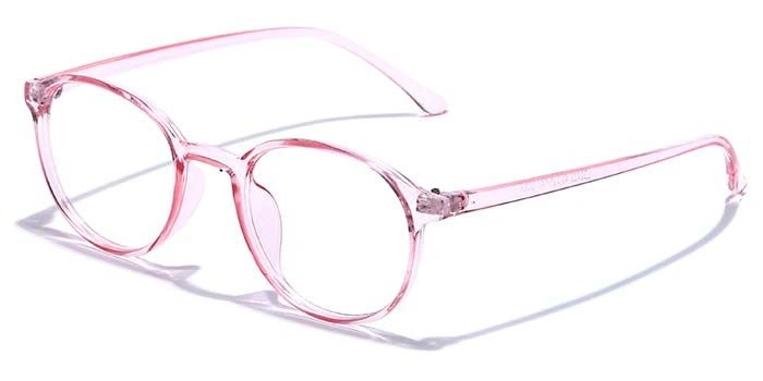 GRAVIATE by Coolwinks E23C7386 Glossy Pink Full Frame Round Eyeglasses for Women-PINK-1