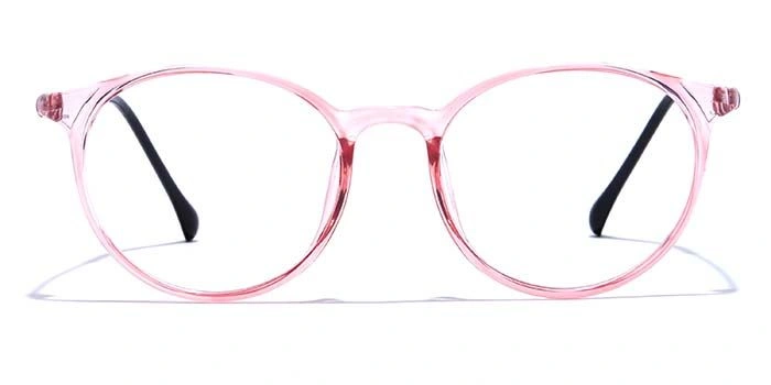 GRAVIATE by Coolwinks E23C7446 Glossy Pink Full Frame Round Eyeglasses for Women-