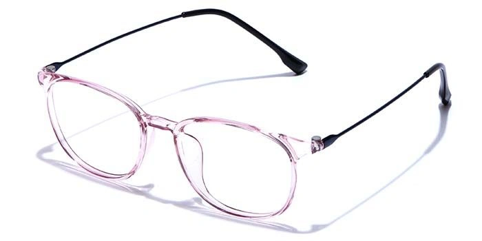 GRAVIATE by Coolwinks E23C7448 Glossy Pink Full Frame Round Eyeglasses for Women-PINK-1