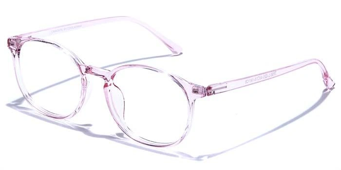 GRAVIATE by Coolwinks E23C7571 Glossy Pink Full Frame Round Eyeglasses for Women-PINK-1