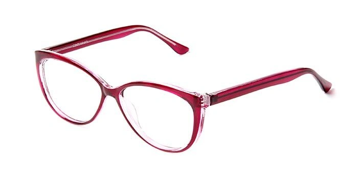 GRAVIATE by Coolwinks E17A5682 Glossy Purple Full Frame Cateye Eyeglasses for Women-PURPLE-1