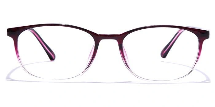 GRAVIATE by Coolwinks E17A7570 Glossy Purple Full Frame Oval Eyeglasses for Women-