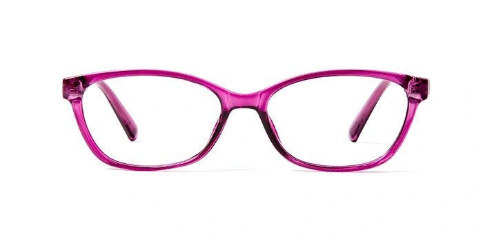 GRAVIATE by Coolwinks E17C5690 Glossy Purple Full Frame Oval Eyeglasses for Women-