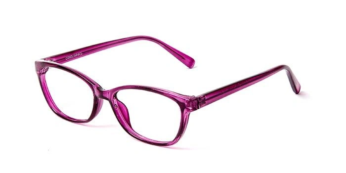 GRAVIATE by Coolwinks E17C5690 Glossy Purple Full Frame Oval Eyeglasses for Women-PURPLE-1