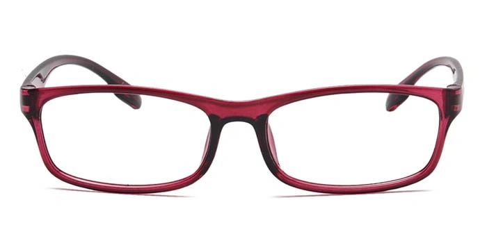 GRAVIATE by Coolwinks E17A6936 Glossy Purple Full Frame Rectangle Eyeglasses for Women-