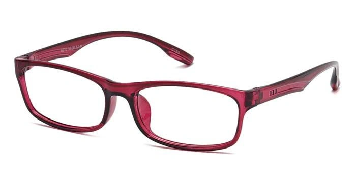 GRAVIATE by Coolwinks E17A6936 Glossy Purple Full Frame Rectangle Eyeglasses for Women-PURPLE-1