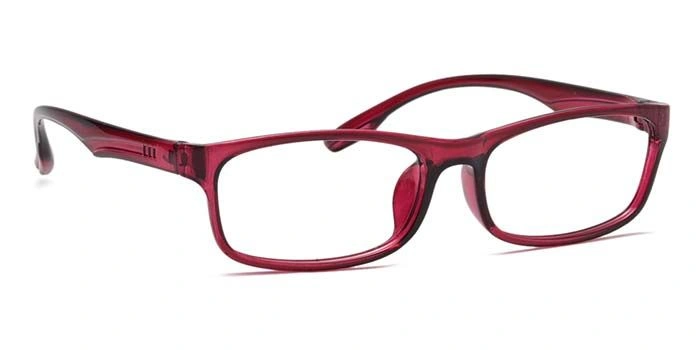 GRAVIATE by Coolwinks E17A6936 Glossy Purple Full Frame Rectangle Eyeglasses for Women-PURPLE-2