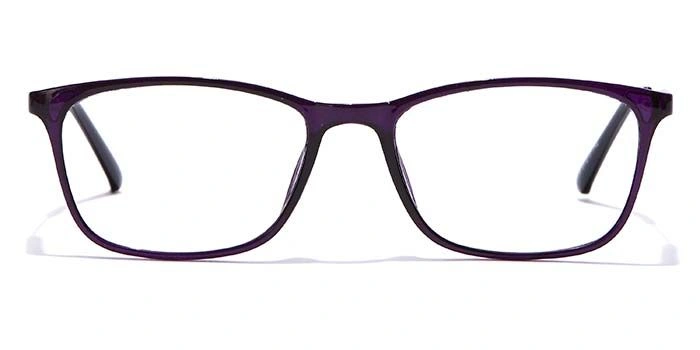 GRAVIATE by Coolwinks E17A7095 Glossy Purple Full Frame Rectangle Eyeglasses for Women-