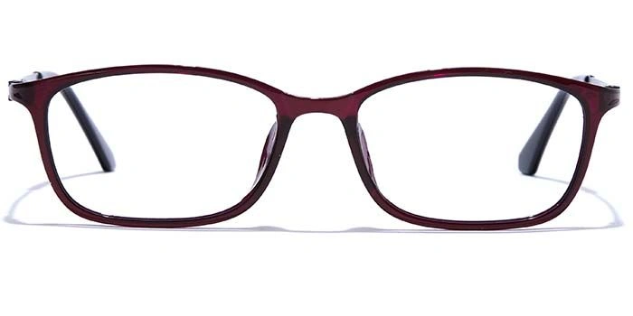 GRAVIATE by Coolwinks E17A7585 Glossy Purple Full Frame Rectangle Eyeglasses for Women-