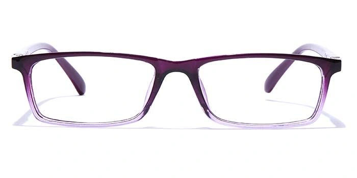 GRAVIATE by Coolwinks E17A7674 Glossy Purple Full Frame Rectangle Eyeglasses for Women-