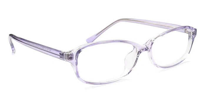 GRAVIATE by Coolwinks E17B6541 Glossy Purple Full Frame Rectangle Eyeglasses for Women-PURPLE-2