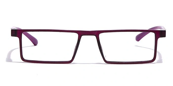 GRAVIATE by Coolwinks E17B7063 Matte Purple Full Frame Rectangle Eyeglasses for Women-