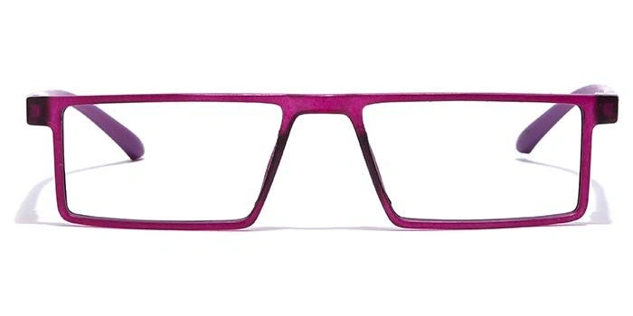 GRAVIATE by Coolwinks E17B7069 Matte Purple Full Frame Rectangle Eyeglasses for Women-