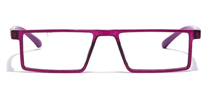 GRAVIATE by Coolwinks E17B7081 Matte Purple Full Frame Rectangle Eyeglasses for Women-