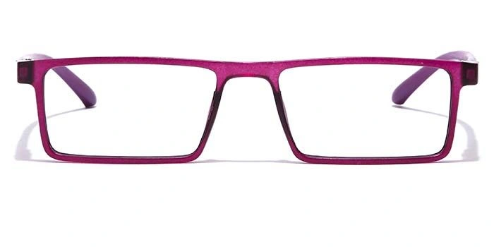 GRAVIATE by Coolwinks E17B7084 Matte Purple Full Frame Rectangle Eyeglasses for Women-