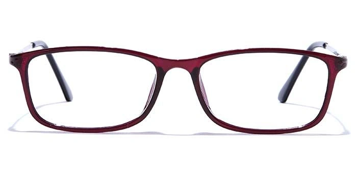 GRAVIATE by Coolwinks E17B7586 Glossy Purple Full Frame Rectangle Eyeglasses for Women-