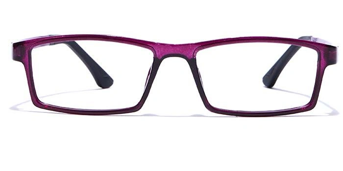 GRAVIATE by Coolwinks E17B7645 Glossy Purple Full Frame Rectangle Eyeglasses for Women-