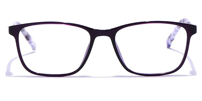 GRAVIATE by Coolwinks E17C5599 Glossy Purple Full Frame Rectangle Eyeglasses for Women-