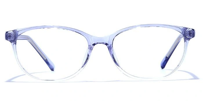 GRAVIATE by Coolwinks E17C6647 Glossy Purple Full Frame Rectangle Eyeglasses for Women-