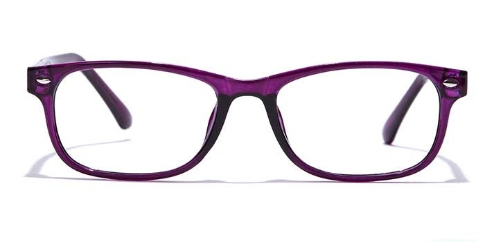 GRAVIATE by Coolwinks E17C7424 Glossy Purple Full Frame Rectangle Eyeglasses for Women-